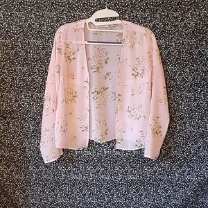 Cherokee Pink Floral Cover-Up